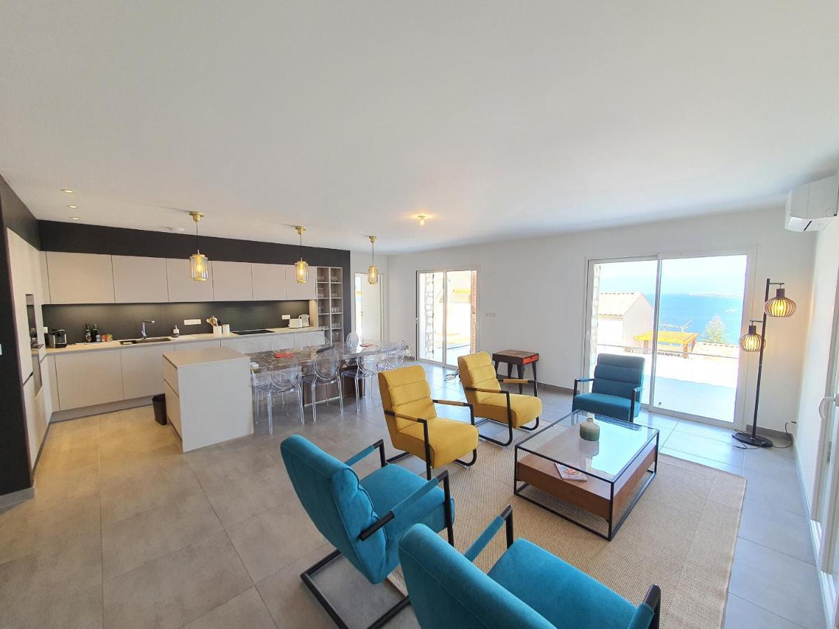 St-Florent Appartement Neuf Vue Mer Panoramique Piscine 4 Chambres - Mor401 แซ็งต์-โฟลร็องต์ ภายนอก รูปภาพ