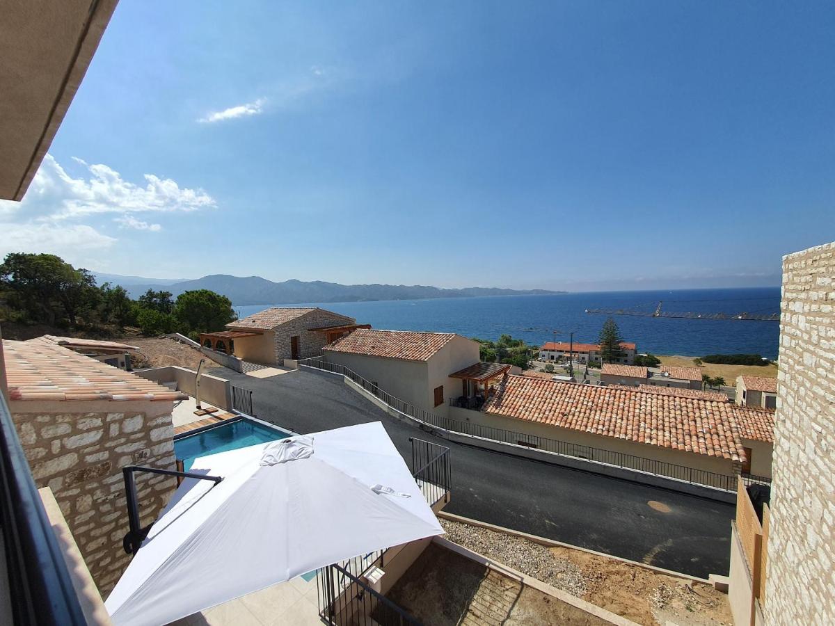 St-Florent Appartement Neuf Vue Mer Panoramique Piscine 4 Chambres - Mor401 แซ็งต์-โฟลร็องต์ ภายนอก รูปภาพ